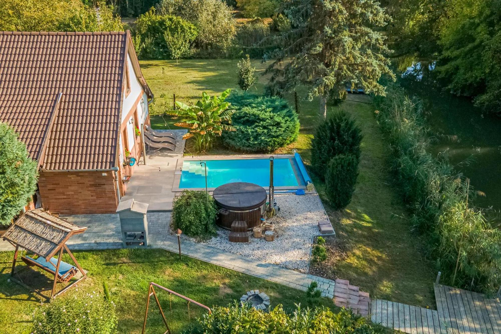 Posteleki Vendeghaz-Nyugalom Szigetei Villa Gyula Eksteriør bilde